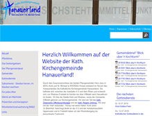Tablet Screenshot of kath-hanauerland.de